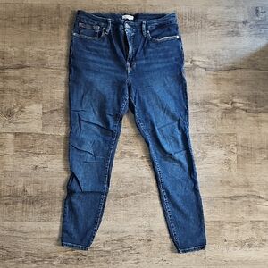 Good American Dark Blue Skinny Jeans